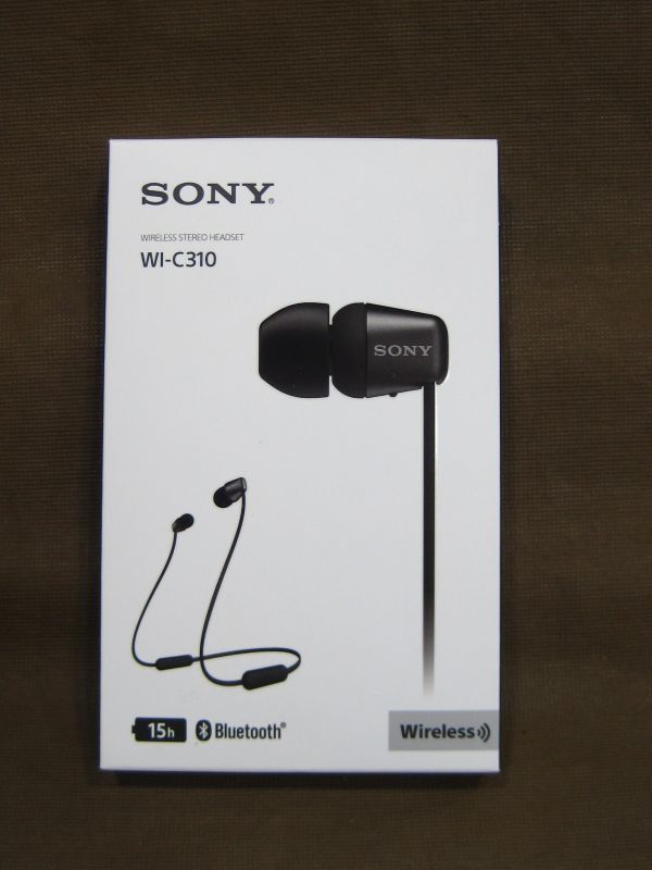 ソニー ワイヤレスステレオヘッドセット WI-C310 イヤホン 買取 千葉県 流山市
