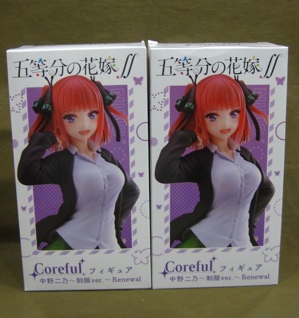 五等分の花嫁 フィギュア 中野二乃 制服Ver 2点 高く おもちゃ 買取 茨城県 取手市
