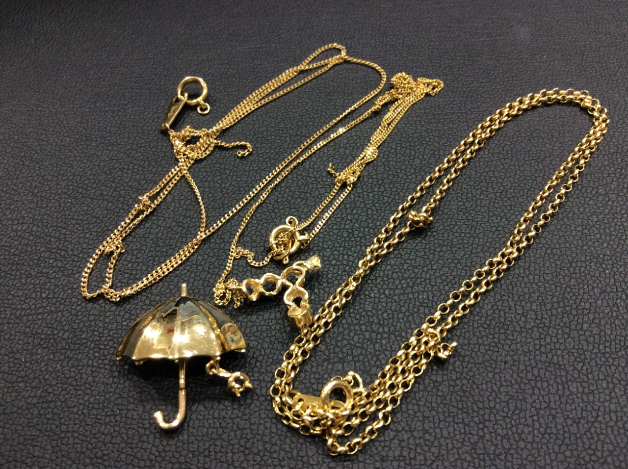 本日 18Kt 1g 6063円 ネックレス他 6.8g 高く 金製品 買取 埼玉県 蕨市