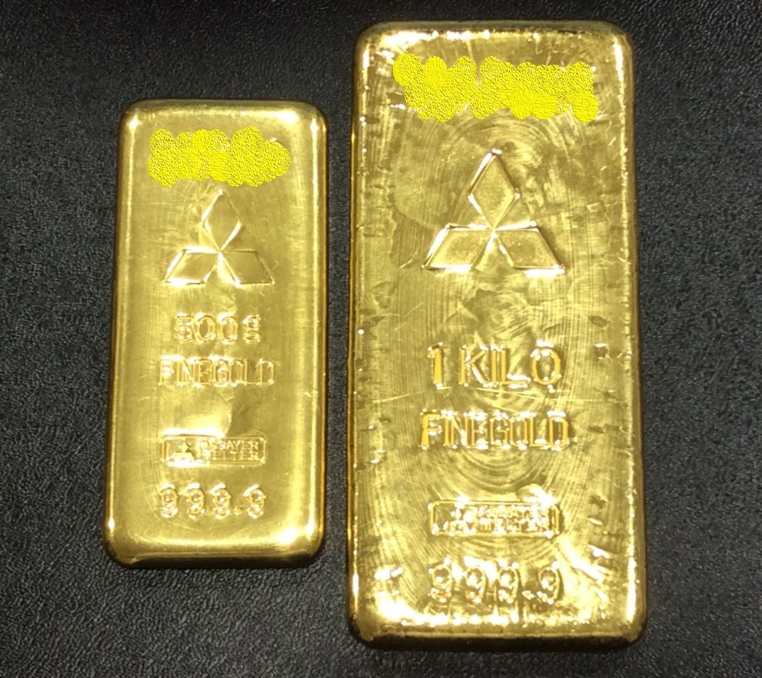 本日 純金 1g 8284円 インゴットバー 1,5kg 買取 東京都 葛飾区