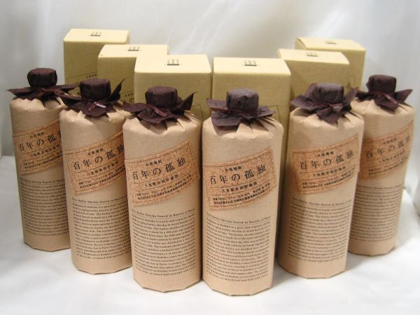 本格焼酎 百年の孤独 6本 720ml 40度 大麦製長期貯蔵酒 高く お酒 買取 東京都 足立区