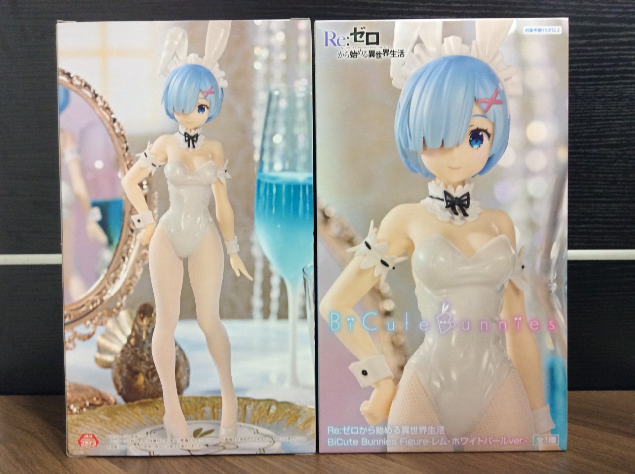 リゼロ BiCute Bunnies Figure レム フィギュア ホワイトパール 2点 買取