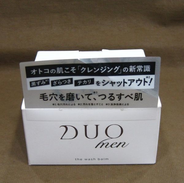 DUO men デュオメン ザ ウォッシュバーム 洗顔料90g 買取 千葉県 柏市