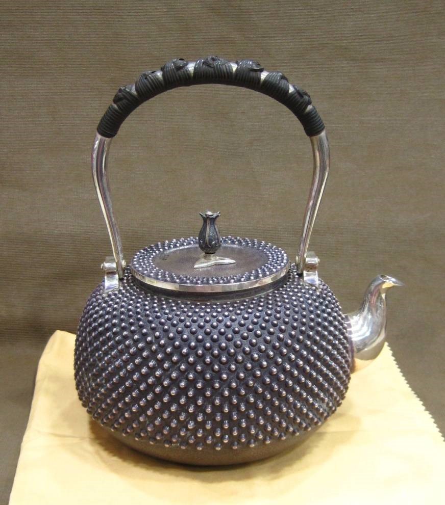 純銀製 急須 茶道具 763g 買取 高く 銀製品 買取 千葉県 我孫子市