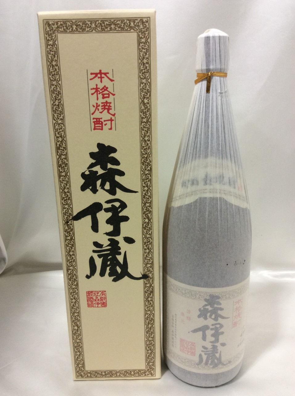 本格焼酎 森伊蔵 1800ml 箱付き 高く お酒 プレミアム焼酎 買取 千葉県 柏市