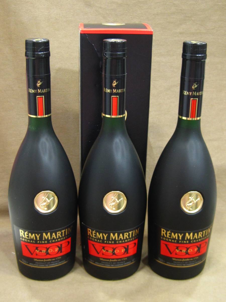 REMYMARTIN レミーマルタン VSOP 3本 ブランデー 高く お酒 洋酒 買取 千葉県