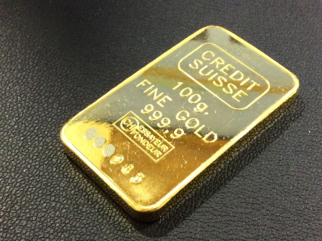 本日 インゴットバー 1g 8586円 純金 999,9 バー 100g 買取 東京都 足立区