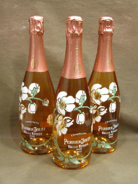 ペリエ ジュエ ベル エポック ロゼ 2012 シャンパン 3本 お酒買取 千葉県 流山市
