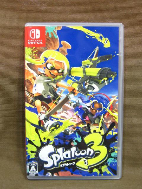 スプラトゥーン3 ニンテンドー スイッチ ソフト SWITCH 買取 千葉県 柏市