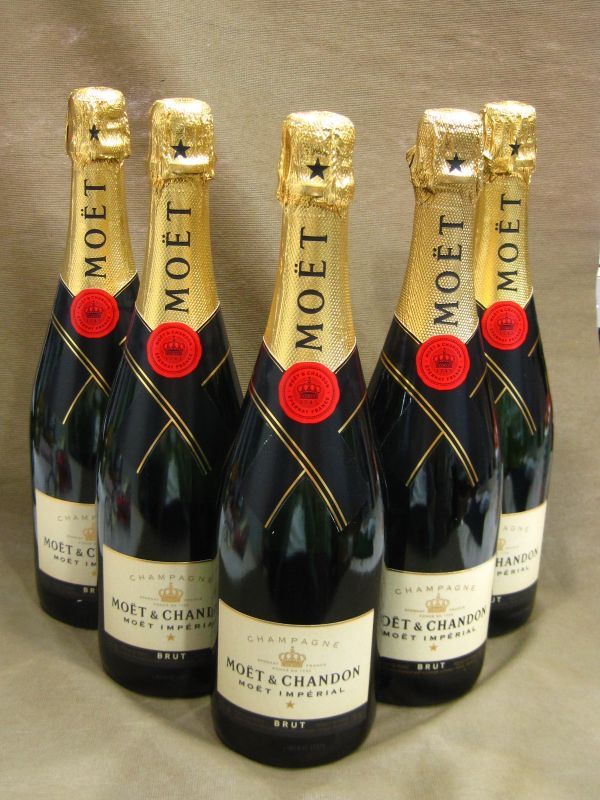 MOET モエ シャンドン アンペリアル 750ml 5本 シャンパン 買取 千葉県 柏市