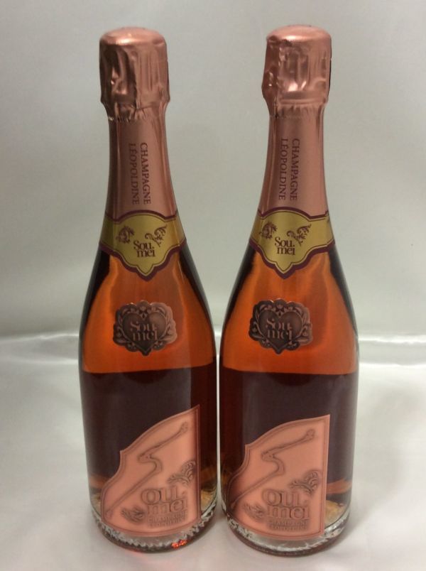 SOUMEI ソウメイ ブリュット ロゼ 750ml シャンパン 2本 お酒 古酒 買取 茨城県 龍