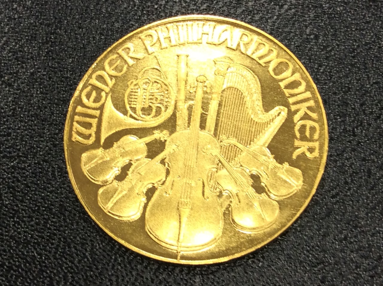 本日 ウィーン金貨 ハーモニー 1oz 31.1g 高く 金製品 コイン 買取 千葉県 柏市