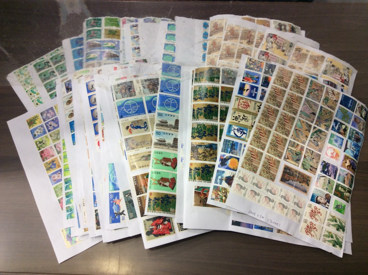 記念切手 バラ切手 168,000円分 額面の30％買取 千葉県 流山市