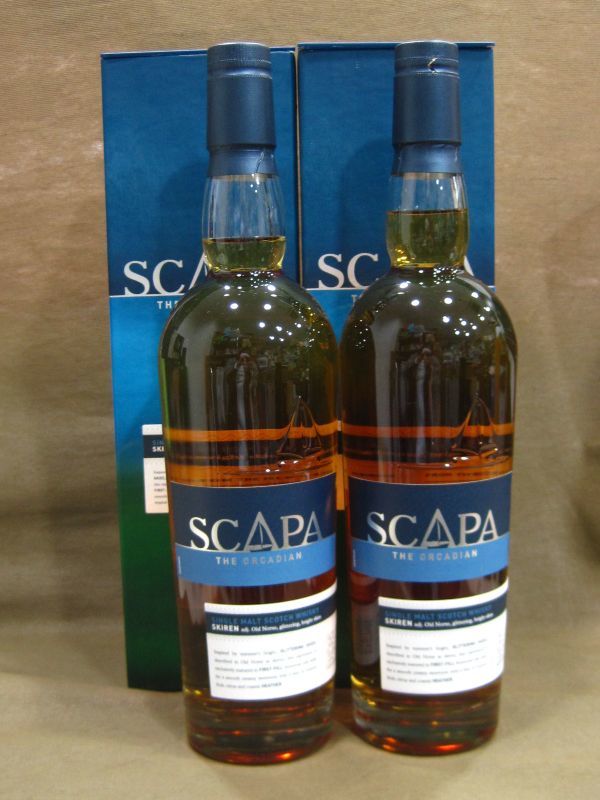 SCAPA スキャパ スキレン 2本 シングルモルト スコッチ ウイスキー お酒買取 千葉県 松戸市