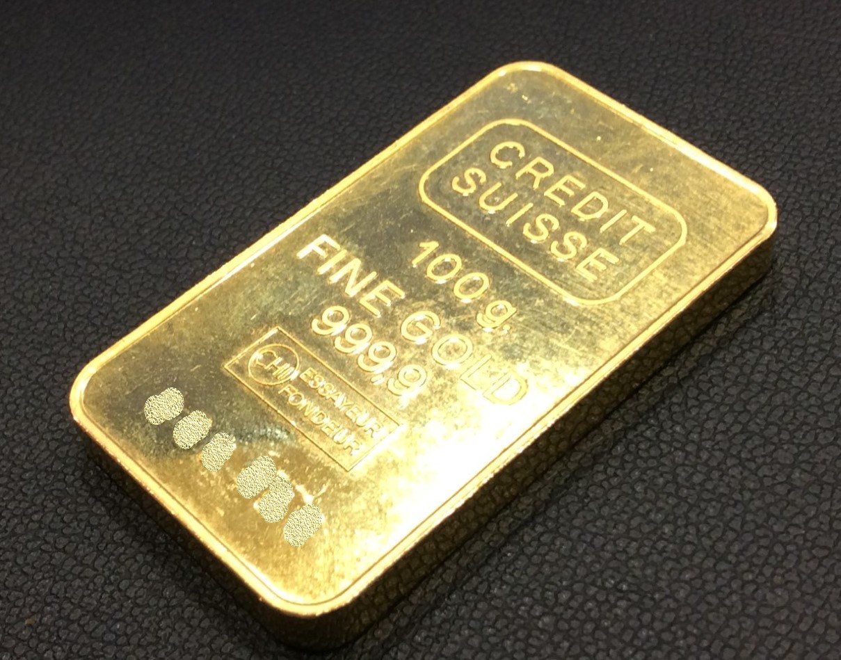 本日 純金 インゴット 1g 9303円 純金バー 100g 買取 千葉県 流山市