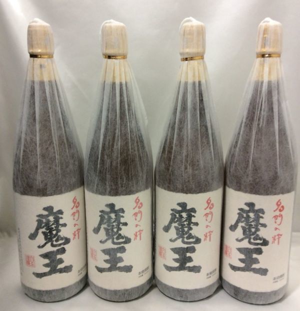 本格芋焼酎 名門の粋 魔王 1800ml 4本 高く お酒 古酒 買取 埼玉県 三郷市