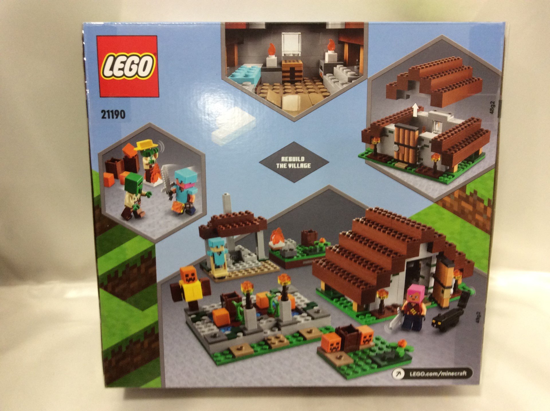 レゴ LEGO マインクラフト 廃れた村 21190 おもちゃ買取 千葉県 柏市