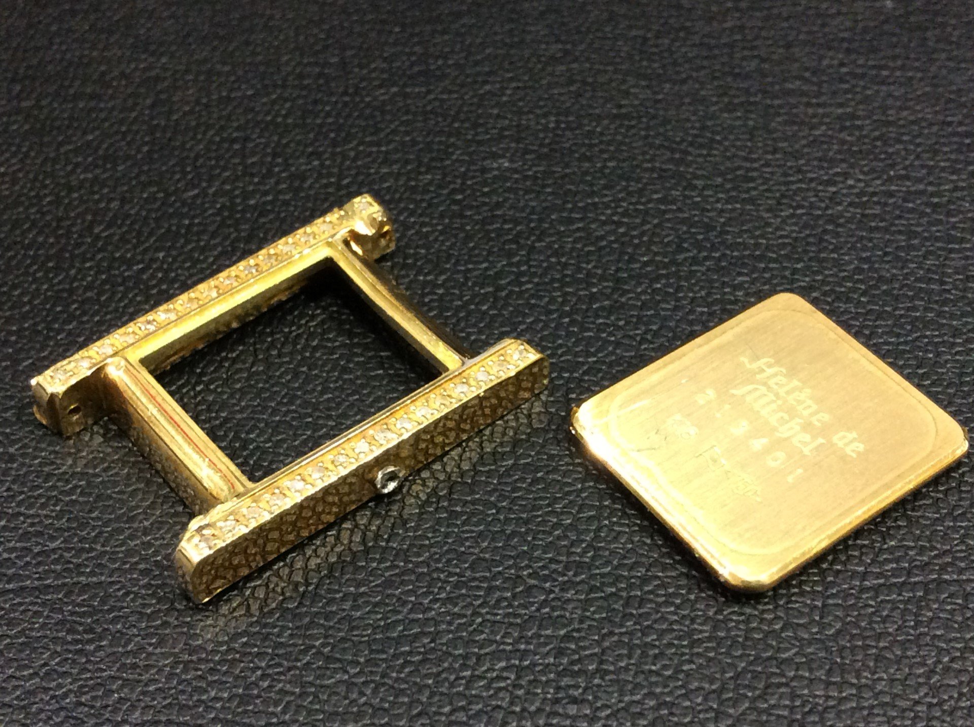 本日 K18(750刻印) 1g 7054円 レディース腕時計 金無垢 11,0g買取 千葉県 柏市