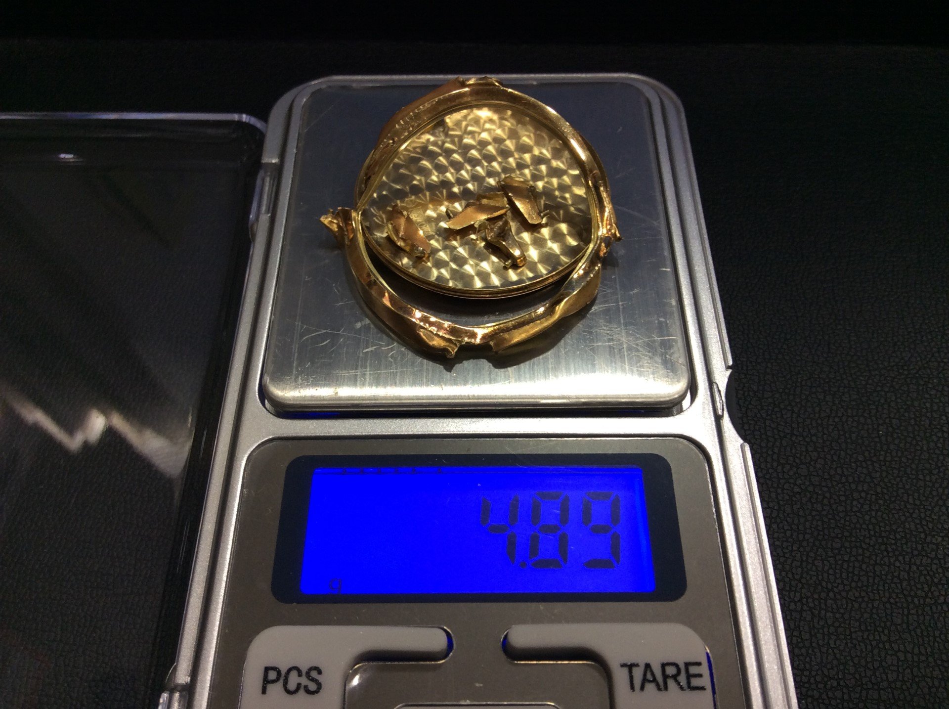 K18金 腕時計 1g 7365円 4,8g 金無垢買取 時計裏ブタ 千葉県 流山市