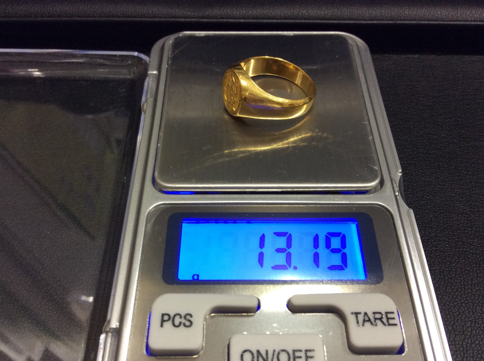 純金 K24金 1g 9717円 リング 13.1g アクセサリー買取 千葉県 流山市