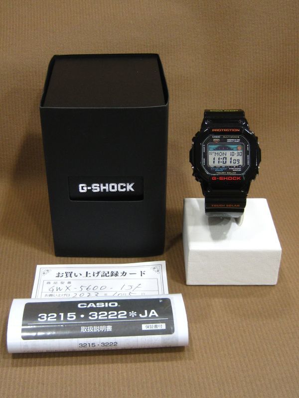 カシオ Gショック G-LIDE 5600 SERIES GWX-5600-1JF 買取東京都 葛飾区