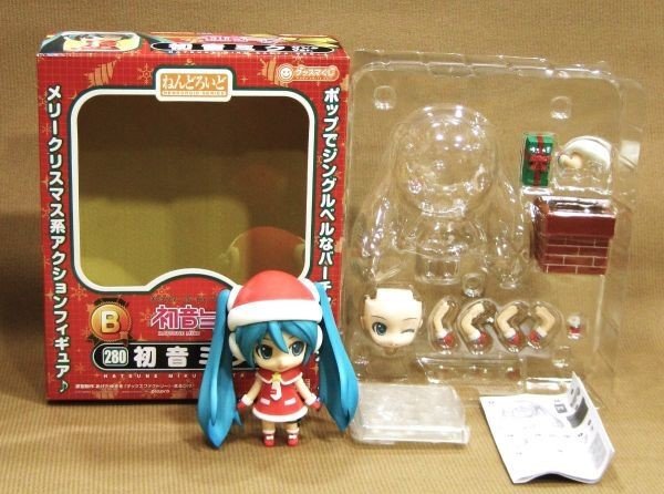 グッスマくじ B賞 ねんどろいど 初音ミク サンタVer. フィギュア 買取 千葉県 柏市