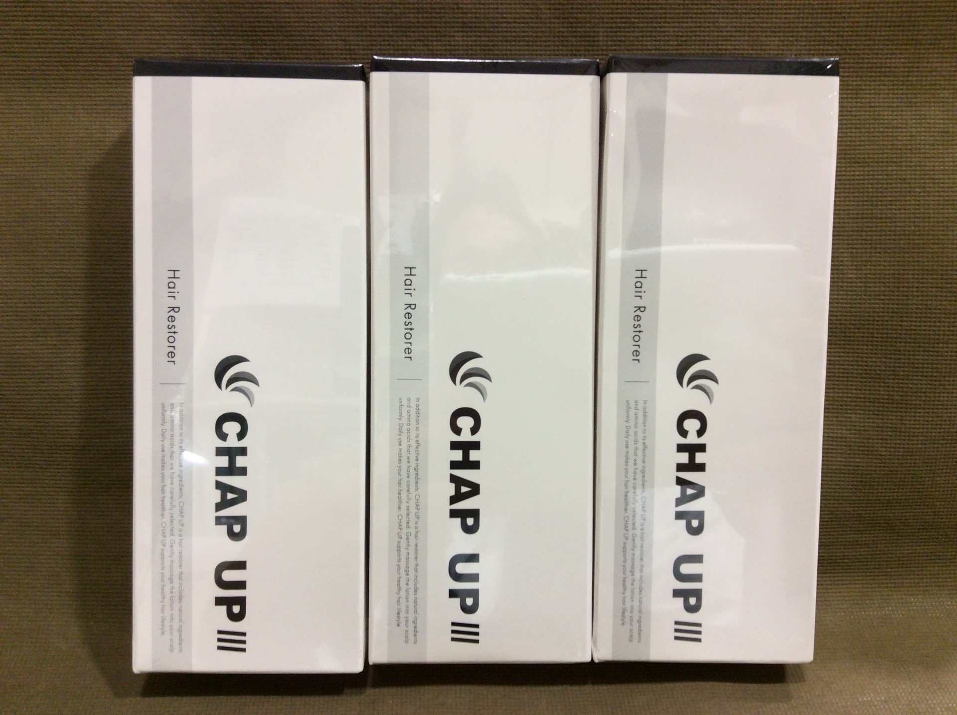 CHAP UP チャップアップ 03 薬用育毛剤 120ml 3本 サプリ買取 千葉県 松戸市