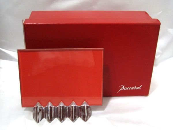 Baccarat バカラ フォトフレーム 写真立て ガラス製品 買取 千葉県 流山市