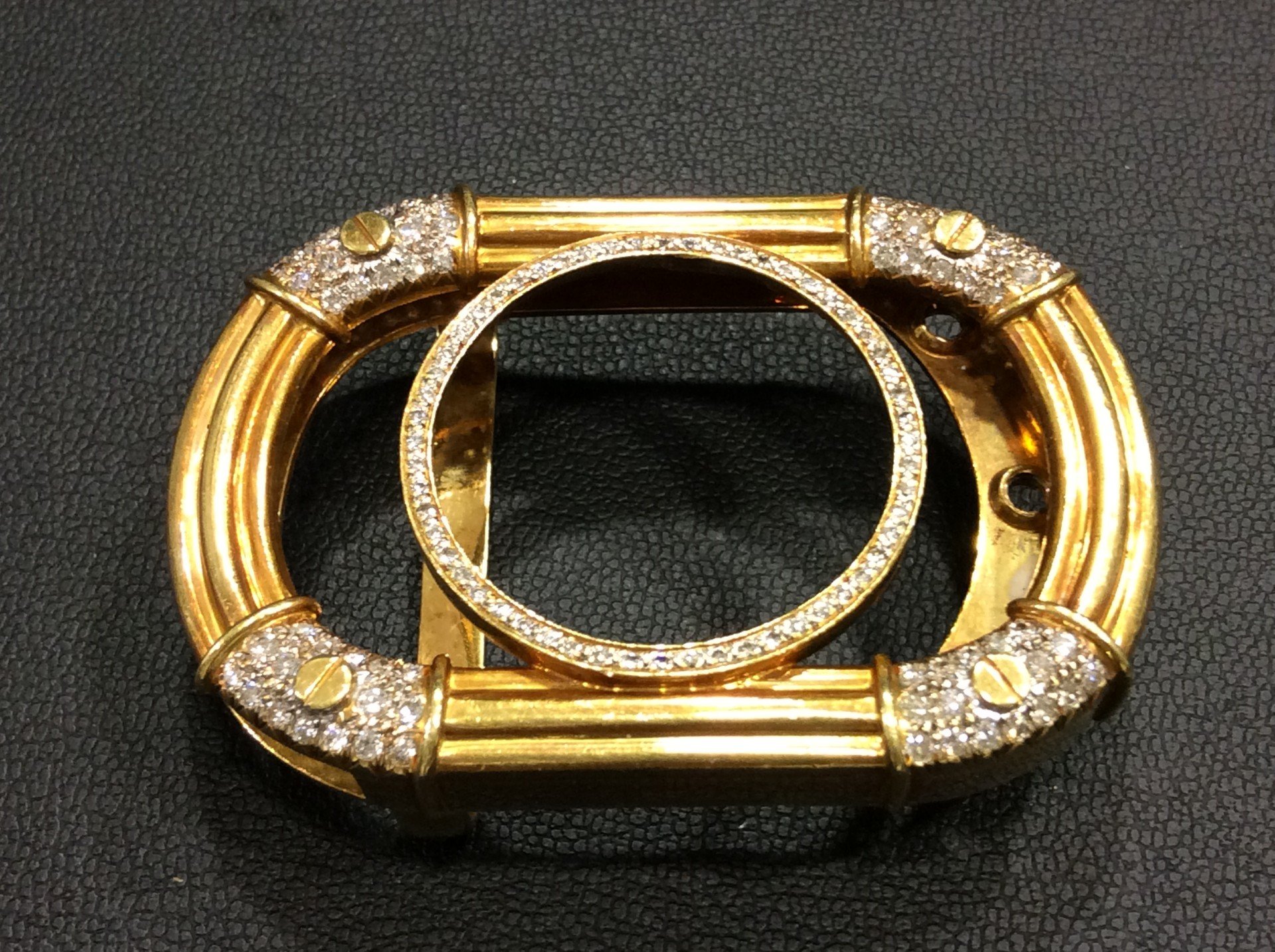 K18 金 (750刻印) 1g 9514円 金製品 バックル 41.9g 買取 千葉県 柏市