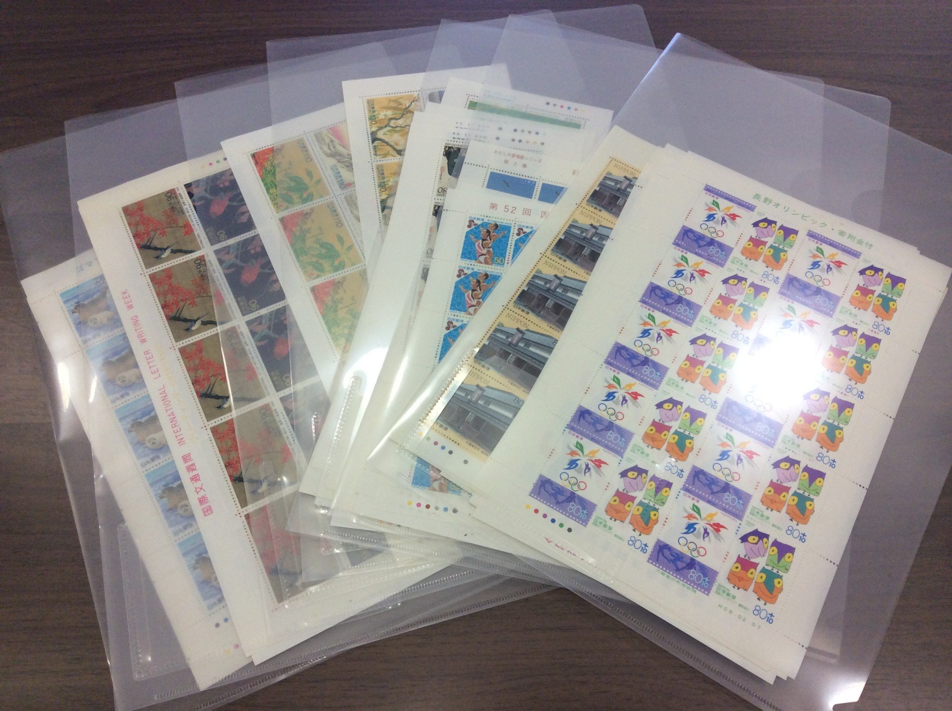 記念切手 シート 額面50円以上 70％買取 130,800円分 切手買取 千葉県 印西市