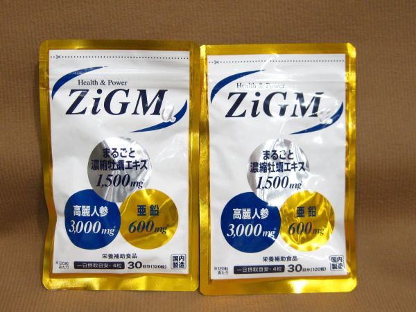 オルリンクス製薬 ZiGM α 30日分 120粒 サプリメント買取 埼玉県 三郷市