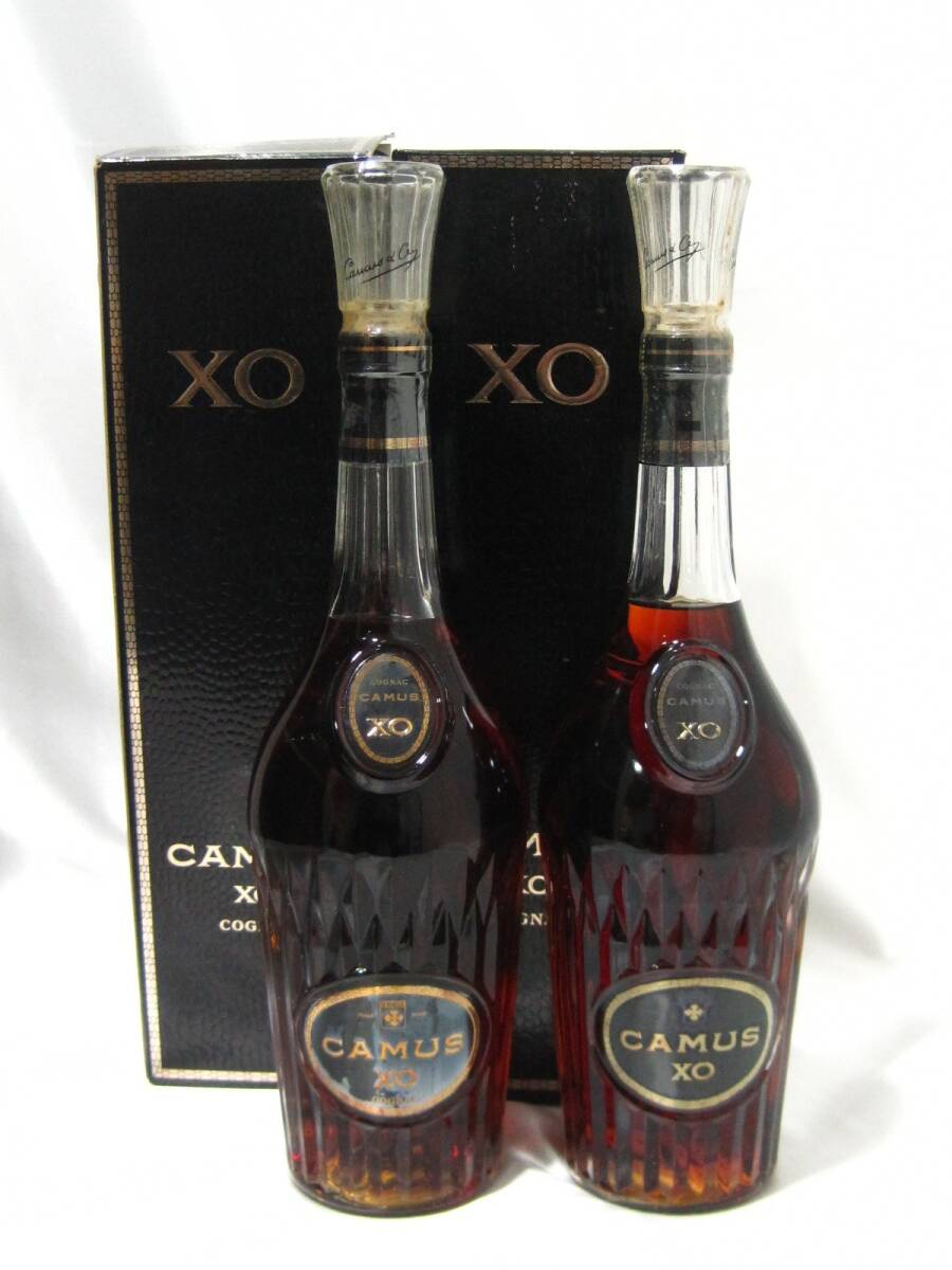 CAMUS XO カミュ ロングネック 2本 ブランデー 洋酒 お酒買取 千葉県 柏市