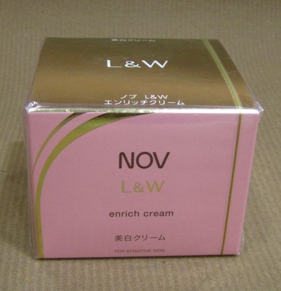 ノエビア NOV ノブ L＆W エンリッチクリーム 美白クリーム 48g コスメ買取 千葉県 野田市