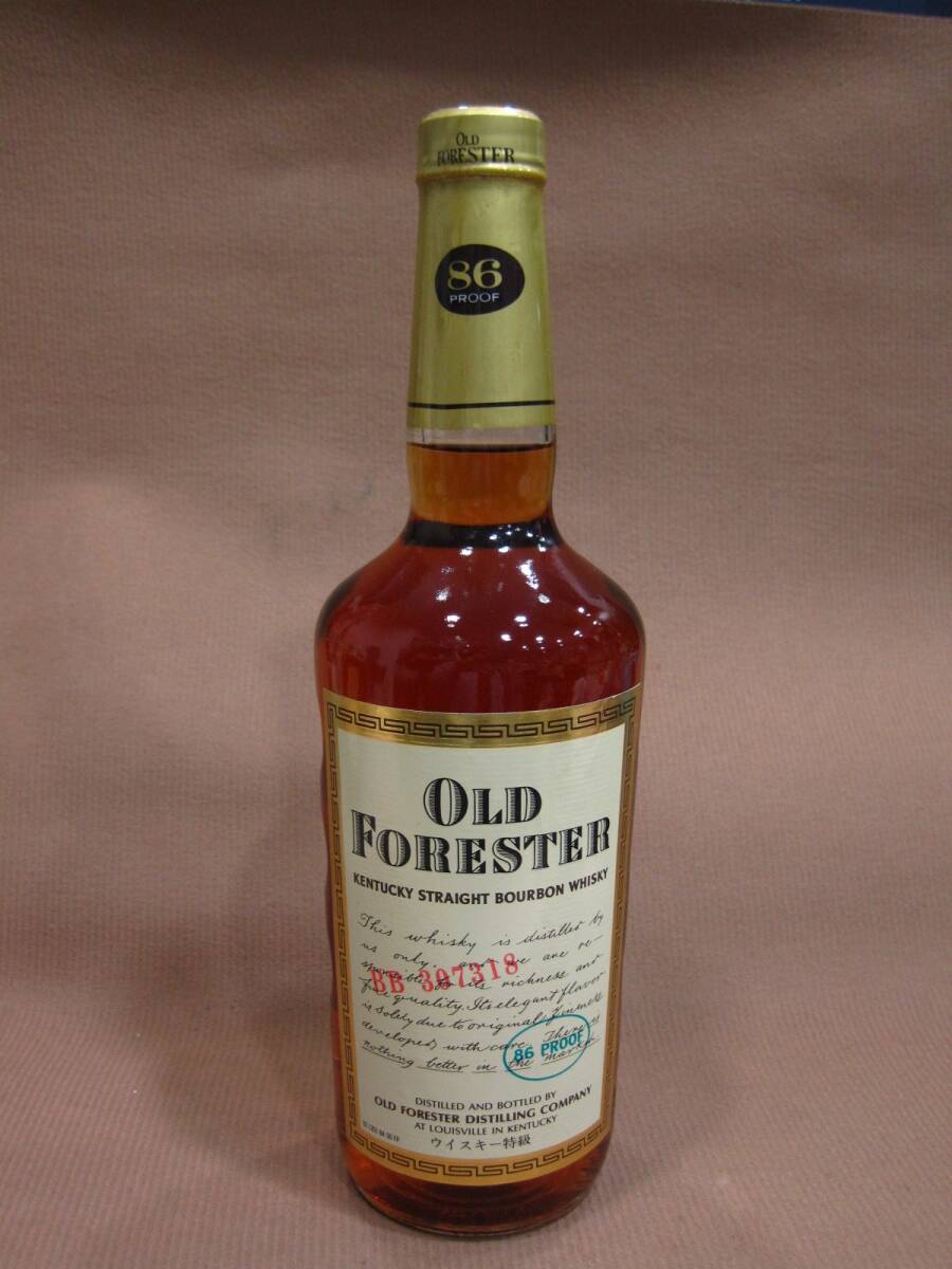 オールドフォレスター ウイスキー 特級表記 バーボン 酒買取 千葉県 白井市