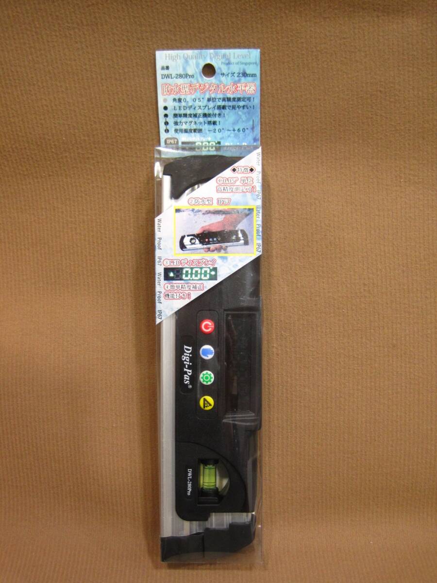 アカツキ製作所 防水型デジタル水平器 DWL-280Pro 工具買取 千葉県 松戸市