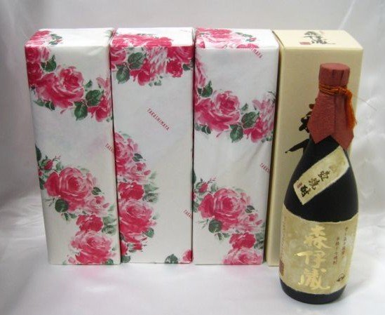 本格焼酎 森伊蔵 かめ壺焼酎 720ml 4本 森伊蔵酒造 焼酎買取 茨城県 牛久市
