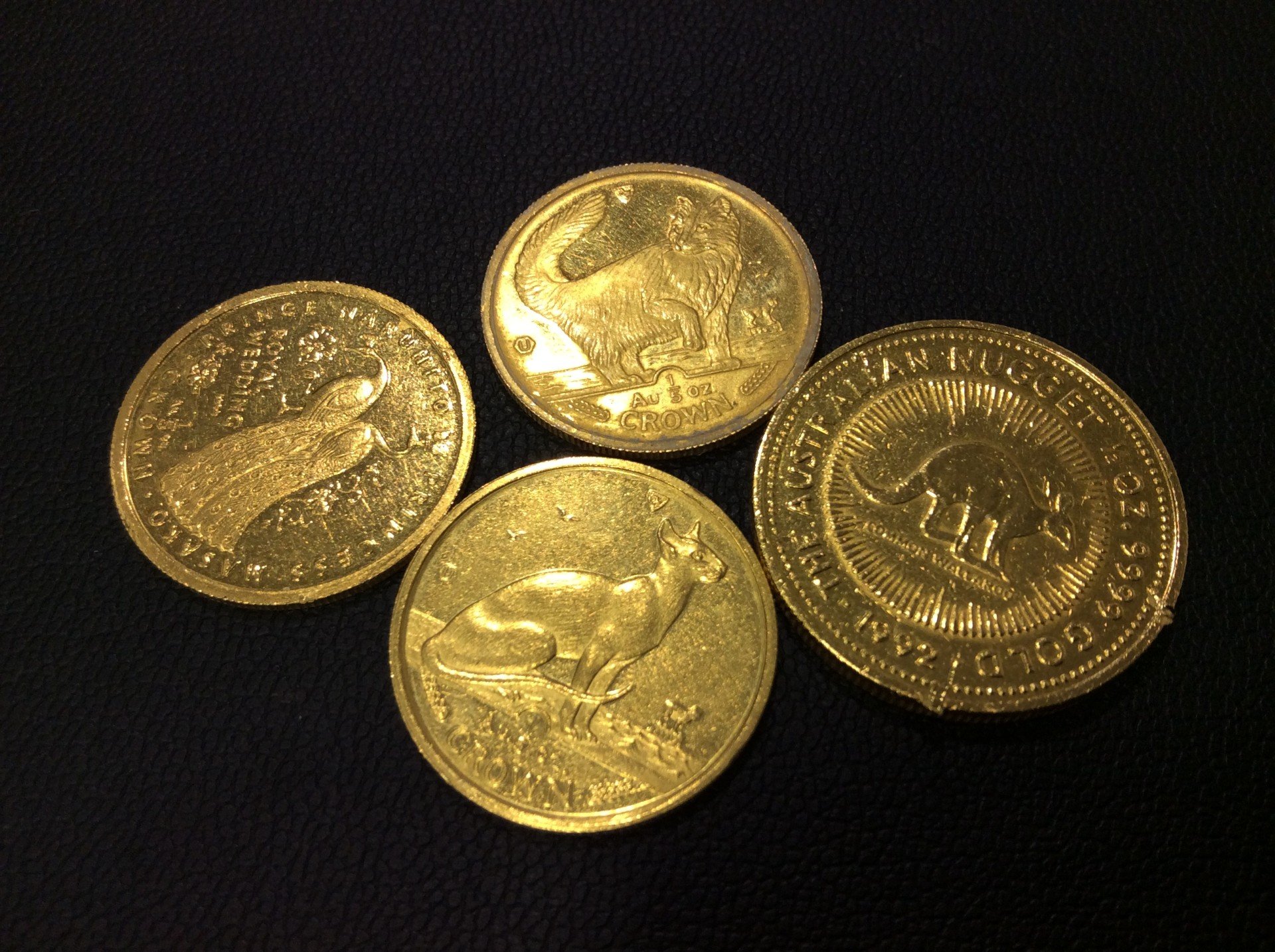 純金 金貨 1g 20,455円 キャットコイン他 34.3g 金貨買取 千葉県 柏市
