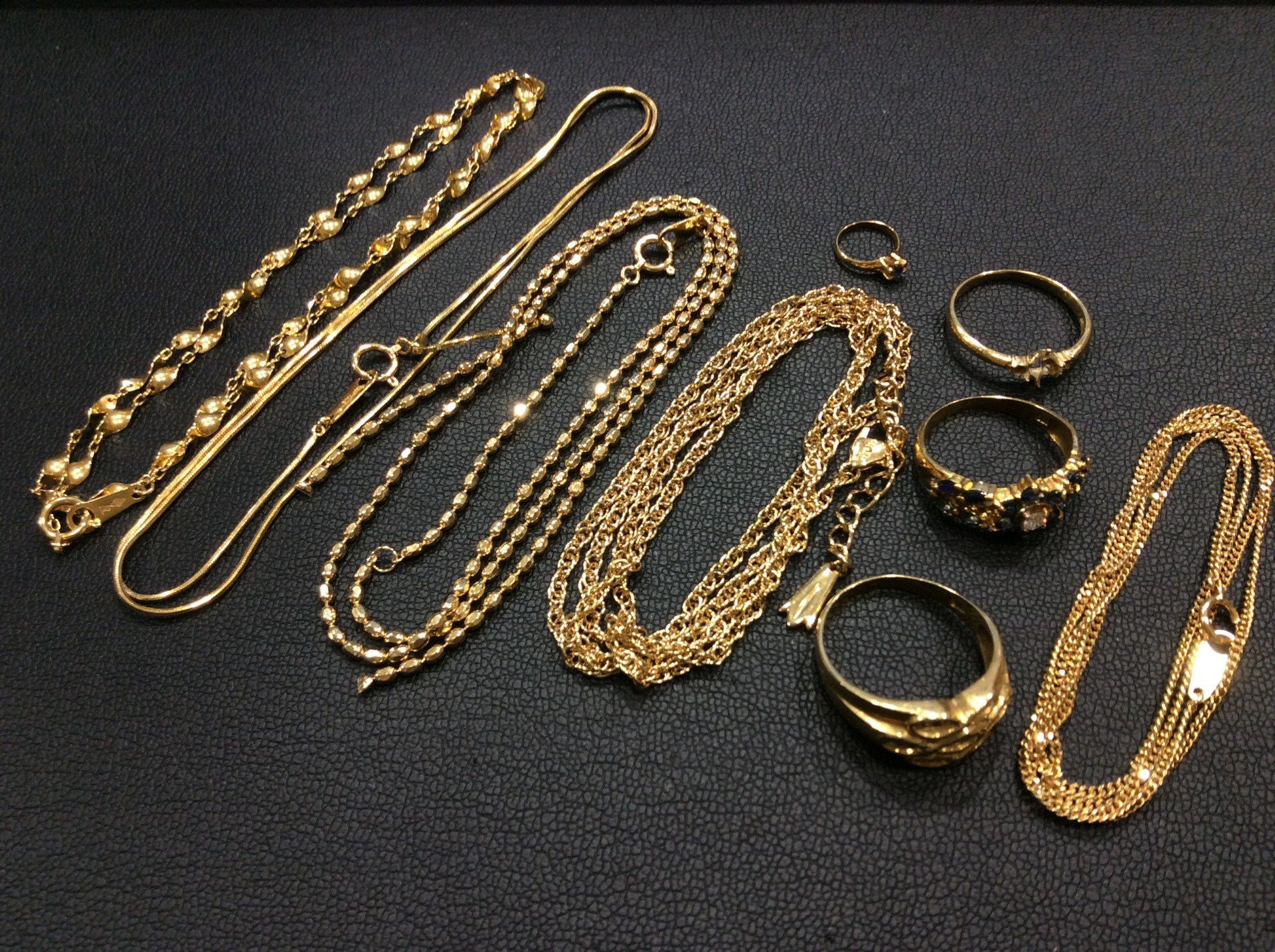 本日 K18 金 750刻印 1g 15,976円 ネックレス他36,3g 金買取 茨城県 坂東市