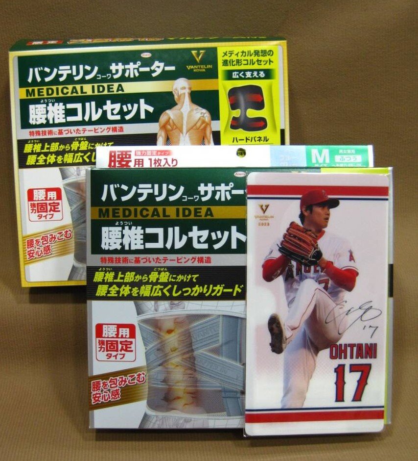 バンテリン サポーター 腰椎コルセット 大谷翔平マルチケース付き 買取 千葉県 柏市