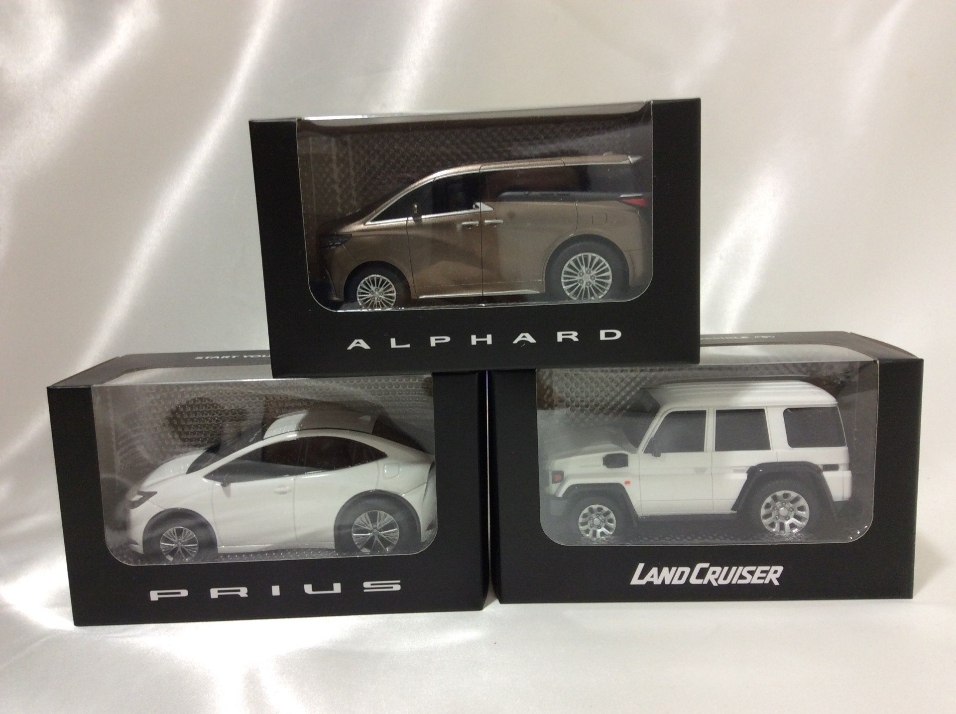 トヨタ アルファード プルバックカー 他 ミニカー 3点買取 千葉県 流山市