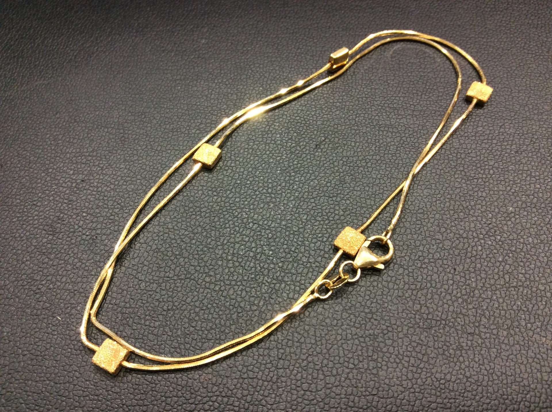 本日 K18 金 750刻印 1g 17,148円 ネックレス 5,3g 金製品買取 千葉県 柏市