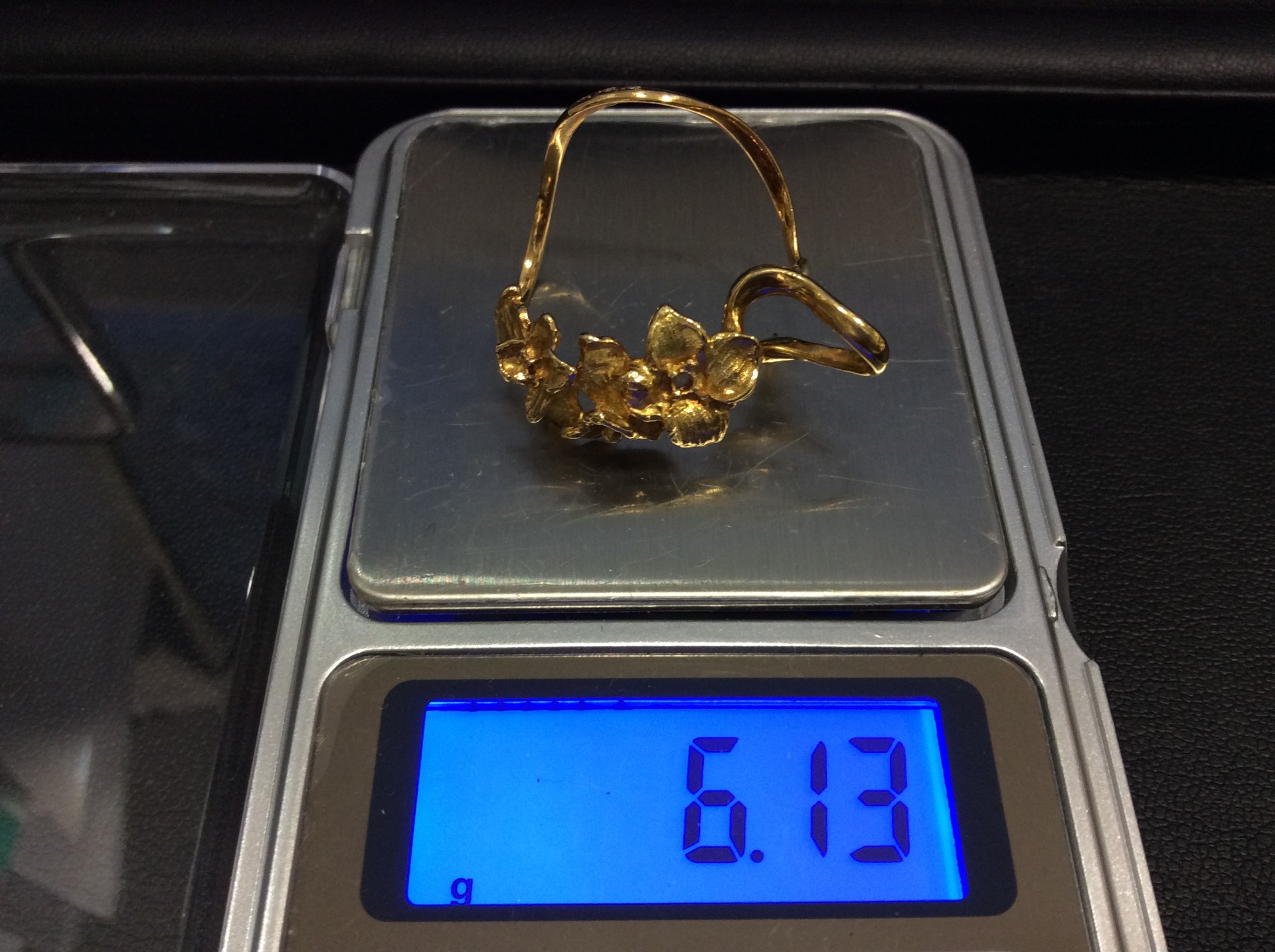 本日 K18 金 750刻印 1g 18,166円 指輪 6.1g 金買取 千葉県 我孫子市