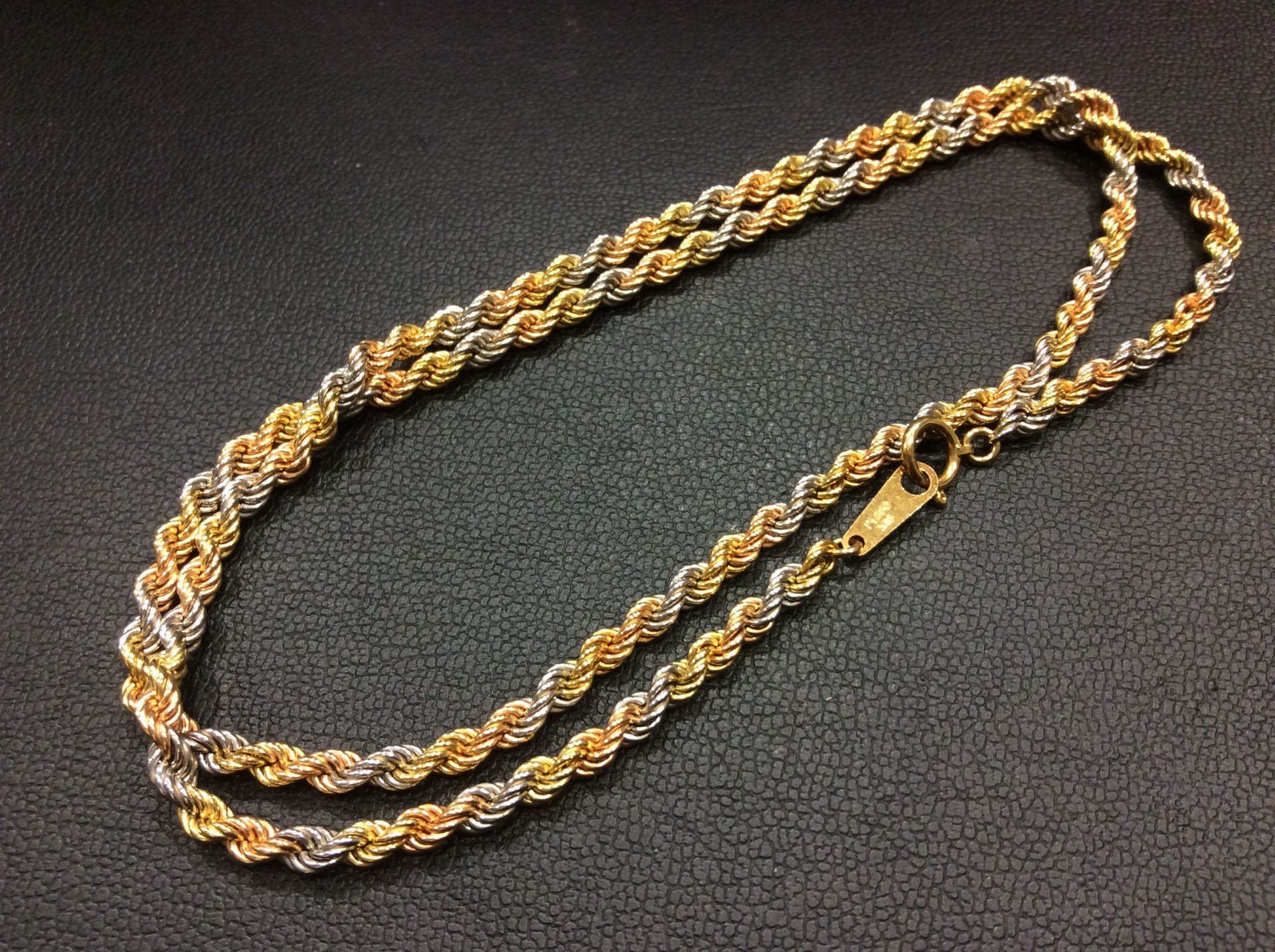 本日 コンビネックレス 1g 13,486円 プラチナ ゴールド買取 千葉県 香取市