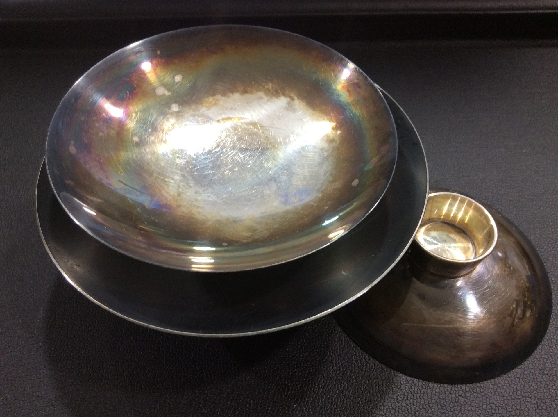 本日 純銀製品 1g 329円 純銀盃 126,7g シルバー買取 千葉県 白井市