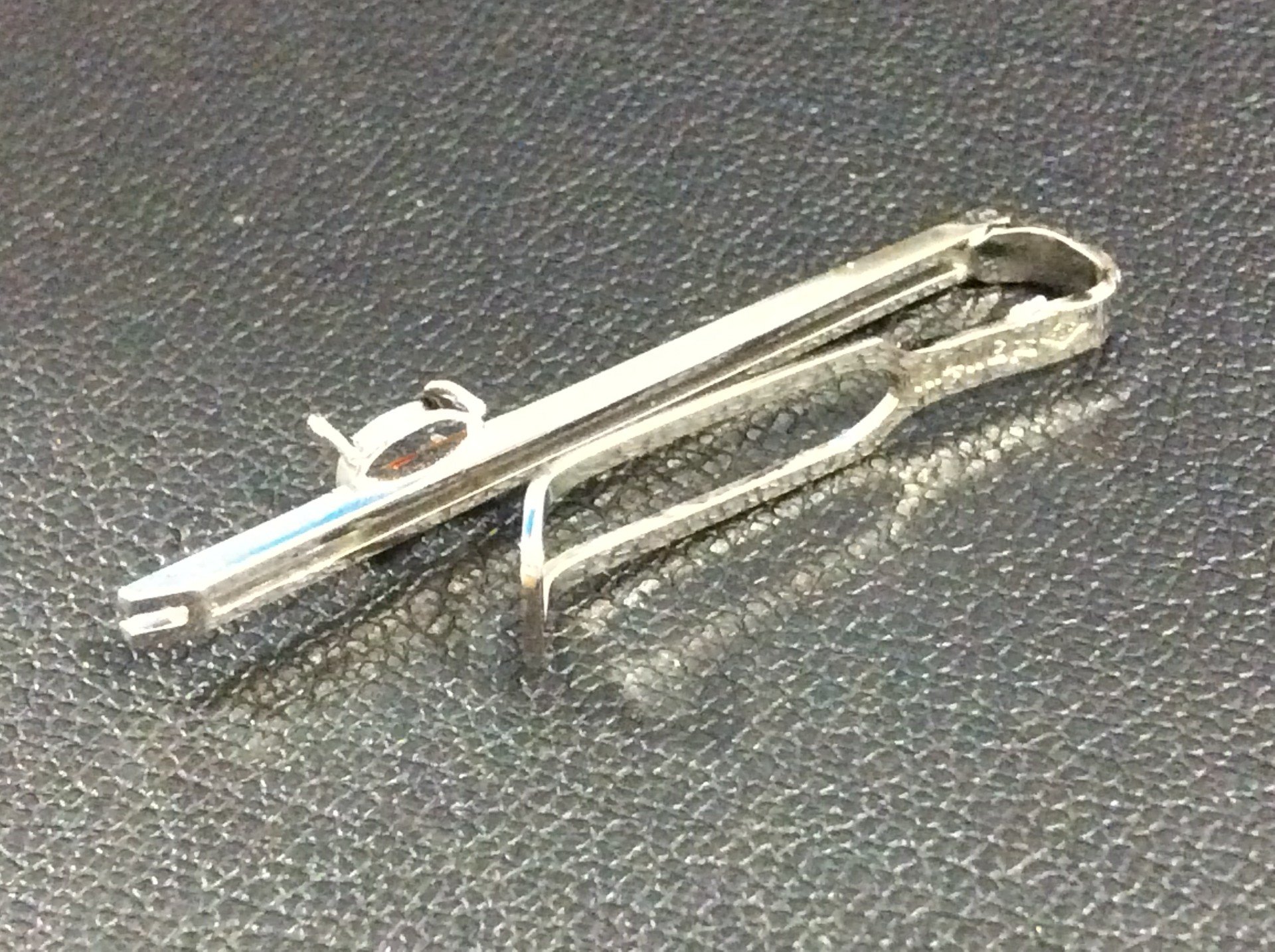 本日 K14WG 1g 14,144円 ホワイトゴールド ネクタイピン 2,2g 買取 千葉県流山市