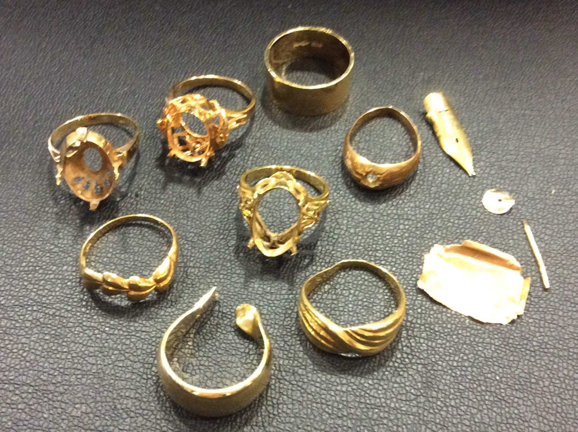 本日 K18 金 750刻印 1グラム 19,465円 指輪他 30,9g 金買取 千葉県 流山市