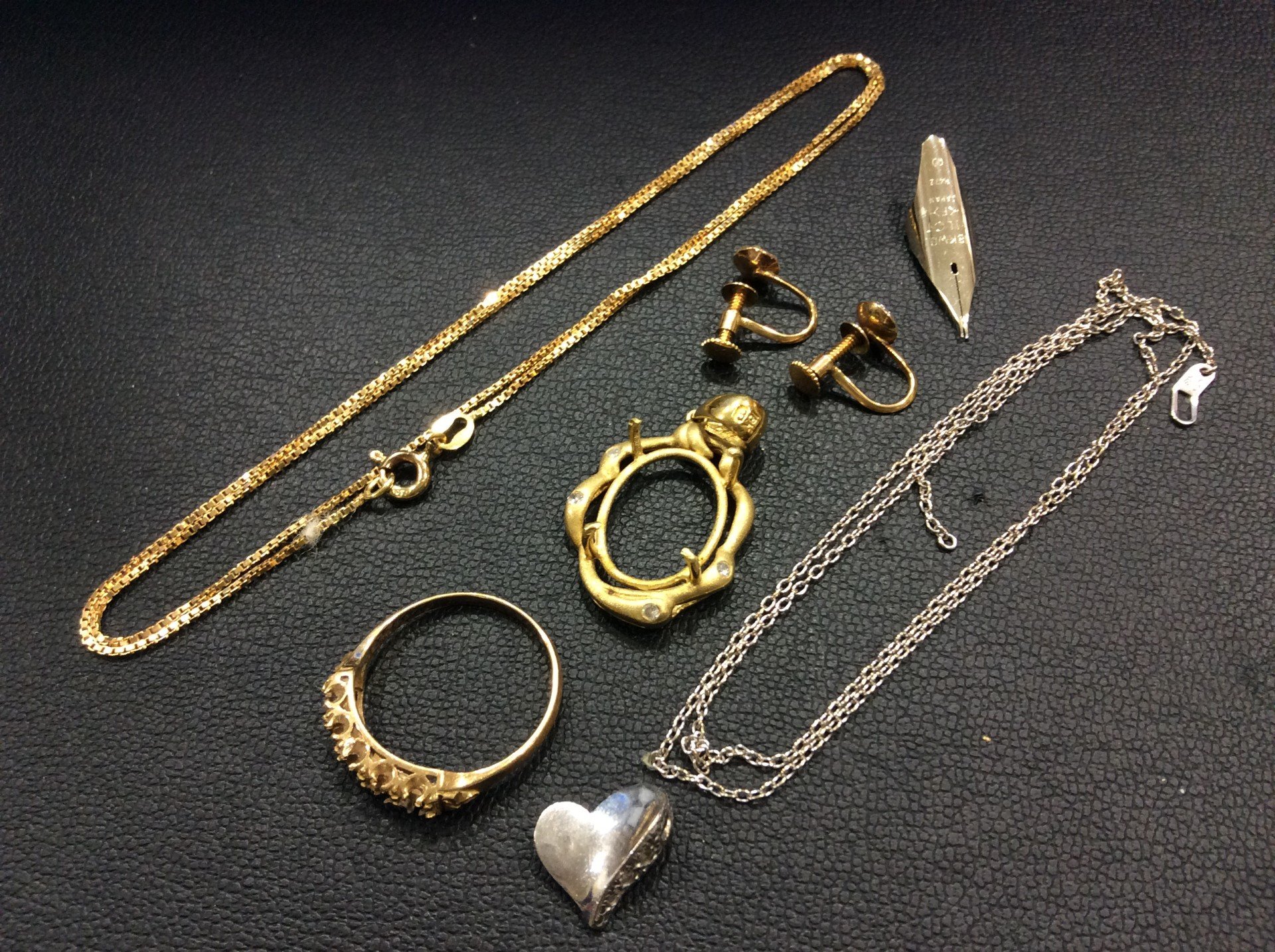 本日 K18 金 750刻印 1グラム 19,650円 イヤリング他 11,0g 買取 千葉県流山市